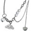 Fashion Silver Color Titanium Steel Puppy Chain Necklace