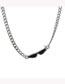 Fashion Silver Color Titanium Steel Diamond Eyeglasses Chain Necklace