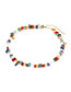 Fashion Color Metal Gravel Beaded Necklace