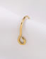 Fashion Gold Color Stainless Steel Piercing Nose Nail