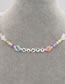Fashion 2# Letter Beads Soft Ceramic Beaded Necklace