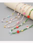 Fashion 4# Christmas Crystal Beads Beaded Necklace