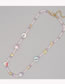 Fashion 3# Christmas Crystal Beads Beaded Necklace