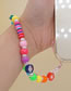 Fashion Color Christmas Soft Ceramic Beads Beaded Mobile Phone Chain