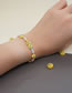 Fashion Yellow Suebito Smiley Pearl Beaded Bracelet