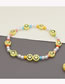 Fashion Yellow Suebito Smiley Pearl Beaded Bracelet