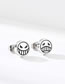 Fashion A Smiley Face Titanium Steel Smiley Face Crying Face Expression Earrings