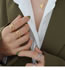 Fashion Steel Color Necklace 40+5cm Titanium Steel Gold-plated Zirconium Heart Necklace