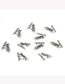 Fashion Pack Of 10 Alloy Christmas Sleigh Diy Accessories 10pcs