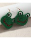 Fashion Frog Knitted Wool Frog Earrings
