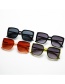 Fashion Transparent Large Square Sunglasses