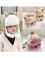 Fashion 9#黑+白[children's Models] Children's Thick Plush Ear Caps