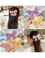 Fashion Pink Bow Children's Velvet Big Bow Hairpin