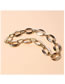 Fashion Gold Geometric Chain Pet Necklace