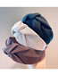 Fashion Milk Tea Apricot Irregularly Kinked Fabric Headband