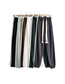 Fashion Ash Straight-leg Trousers With Tie-ups