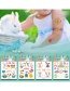 Fashion Easter Wk-056 Children's Bunny Chick Geometric Cartoon Tattoo Stickers