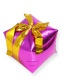 Fashion Gold Color Holiday Gift Box Aluminum Film Balloon