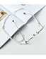 Fashion White Irregular Pearl Eyeglass Chain