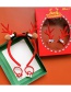 Fashion 8#color Flower Hair Accessories Gift Box [5 Piece Set] Christmas Geometric Antlers Headband Hairpin Hair Rope Set
