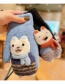 Fashion 9#light Blue+black[2 Pairs] 2-12 Years Old Children's Cartoon Bear All-inclusive Gloves