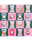 Fashion Pink Cat Scratch 4.5*7.5cm 100 Pcs Of Cartoon Jewelry Machine-sealed Packaging Bags