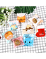 Fashion Frosted Little Bit 10*10+3 Geometric Printing Food Bagging