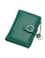 Fashion Green Multi-card Two-fold Pu Leather Wallet