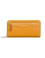 Fashion Yellow Long Multi-card Zipper Wallet