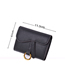 Fashion Pink Multi-card Card Holder With Leather Buckle