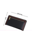 Fashion Red Wine Long Zipper Wallet With Leather Edges And Embroidery Thread