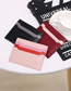 Fashion Pink Leather Multi-card Card Holder