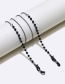 Fashion Black Pearl Beaded Glasses Chain