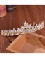 Fashion 1# Alloy Rhinestone Leaf Crown