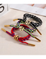 Fashion 10# Stainless Steel Multicolor Braided Alphabet Hand Rope
