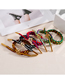 Fashion 6# Stainless Steel Multicolor Braided Alphabet Hand Rope