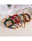 Fashion 5# Stainless Steel Multicolor Braided Alphabet Hand Rope