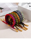 Fashion 2# Stainless Steel Multicolor Braided Alphabet Hand Rope