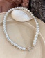 Fashion 3# Pearl Beaded Necklace
