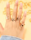 Fashion R010 Set Metal 26 Letters Open Ring