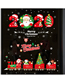 Fashion 6267-45*60cm Christmas Glass Wall Sticker