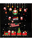 Fashion 6268-45*60cm Christmas Glass Wall Sticker