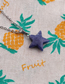 Fashion Nsn00303+o Child Chain Crystal Star Necklace