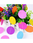 Fashion Colorful Disc Garland 4 Meters Long Colorful Disc Garland