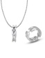 Fashion Necklace Titanium Steel Ring Necklace