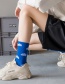 Fashion Light Blue Cloud Print Socks