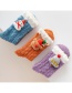 Fashion Purple Coral Fleece Christmas Socks