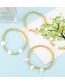 Fashion Smiley Shell Cross Love Five-pointed Star Rose Beaded Bracelet