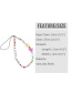 Fashion Picture Color Resin Butterfly Soft Ceramic Phone Chain