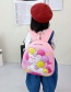 Fashion Blue Children's Cartoon Unicorn Eggshell Backpack